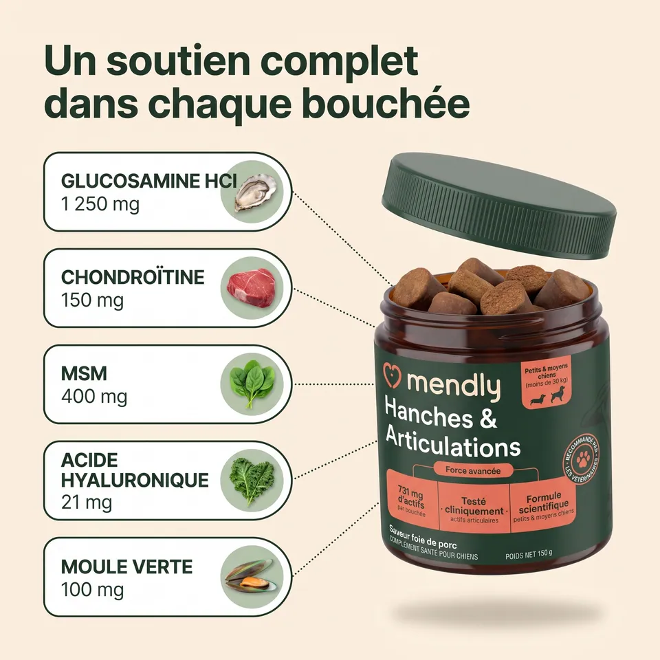 Un soutien articulaire complet dans chaque bouchée