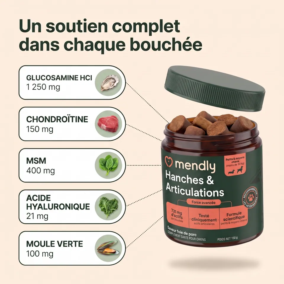 Un soutien articulaire complet dans chaque bouchée